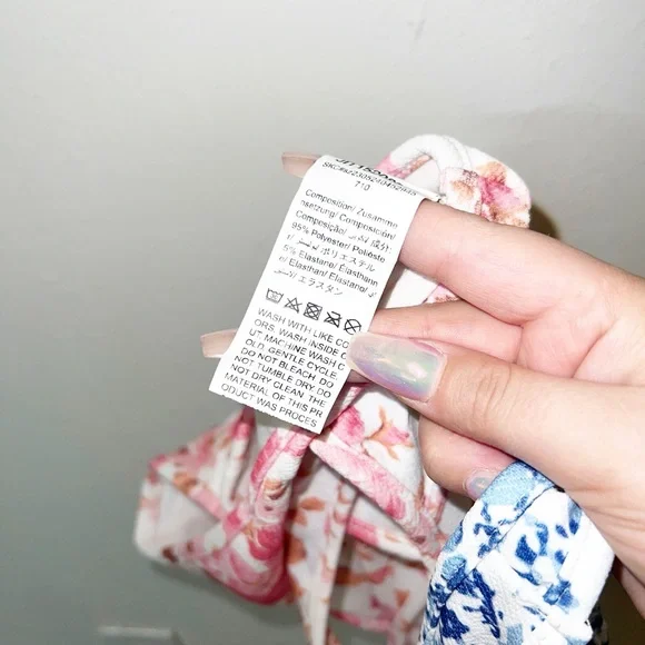 Shein floral corset style crop tank top bundle - Picture 7 of 16